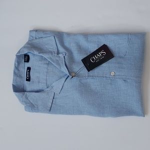 Chaps Short Sleeves Buttom Down Shirt